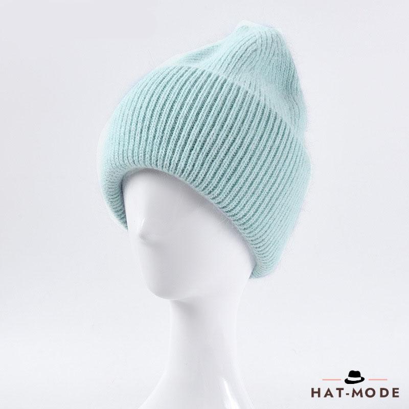 Bonnet en véritable fourrure de lapin pour femmes