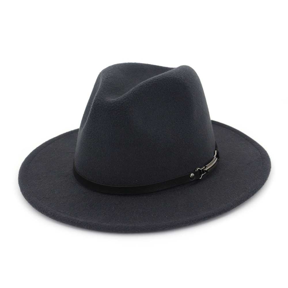 fedora chapeau feutre beige – Image 4