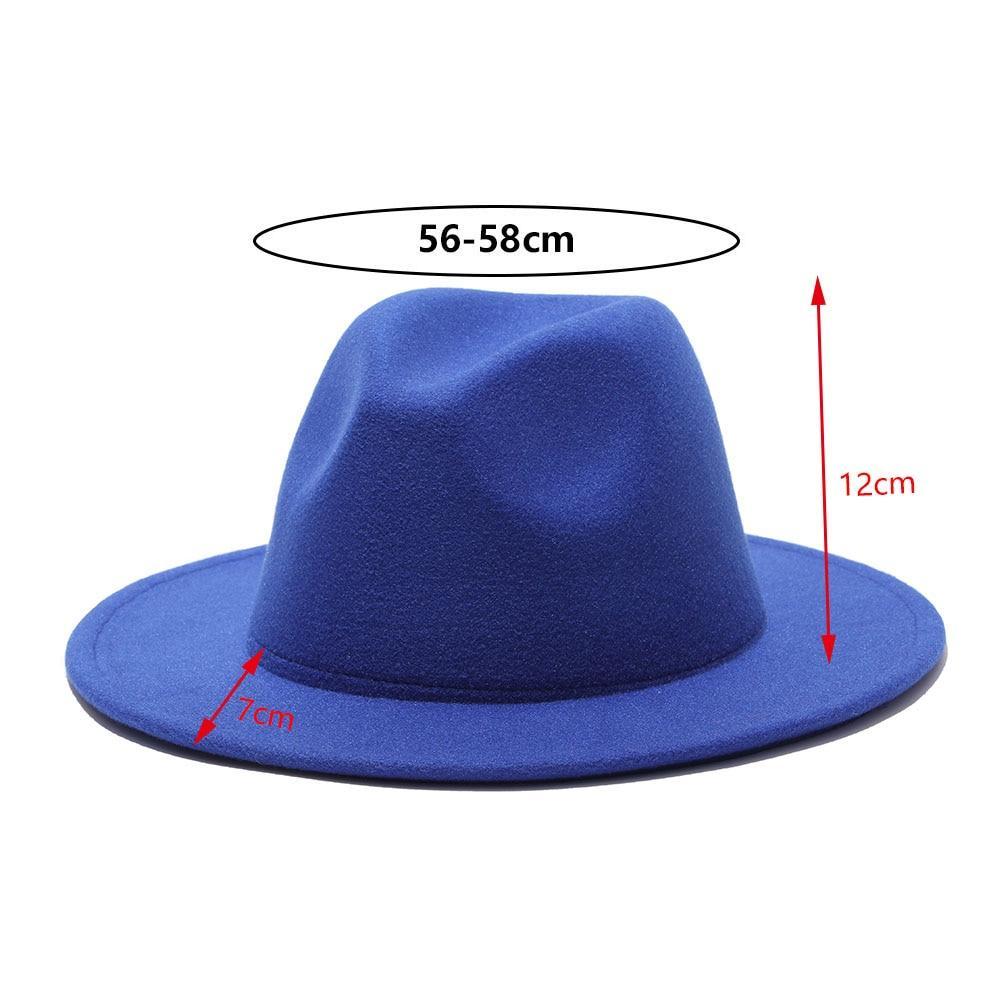 chapeau Fedora avec galon-chaine – Image 4