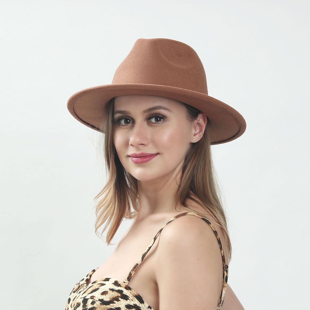 chapeau fedora avec galon-chaine – Image 4