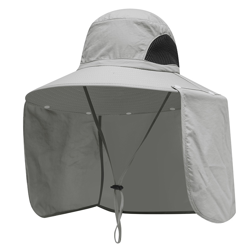 Chapeau de pêche imperméable avec rabat amovible – Image 4