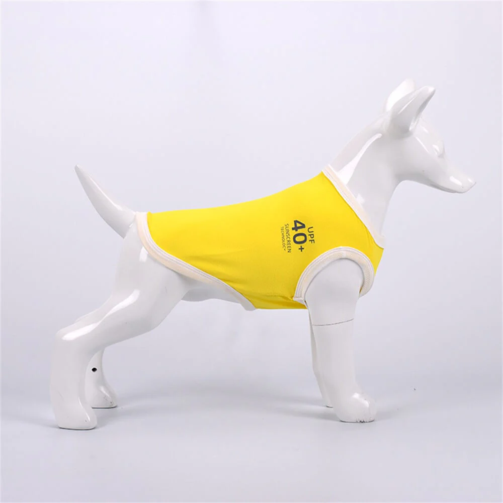 Veste Mince Respirante Anti-UV Multicolore pour Chien – Image 2