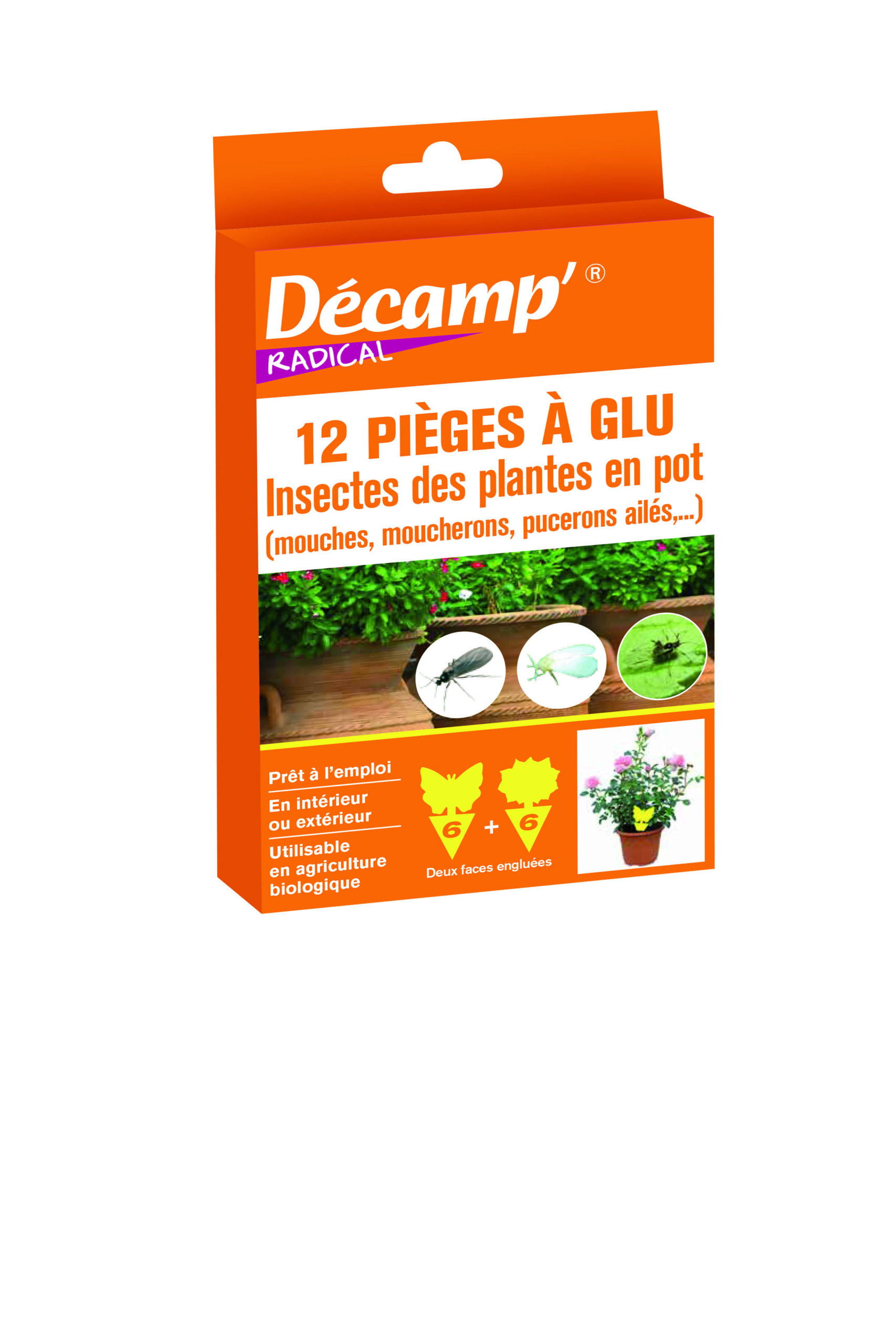 PIÈGES À GLU – INSECTES DES PLANTES EN POT – Article disponible sur demande – Nous consulter 04.28.70.36.84