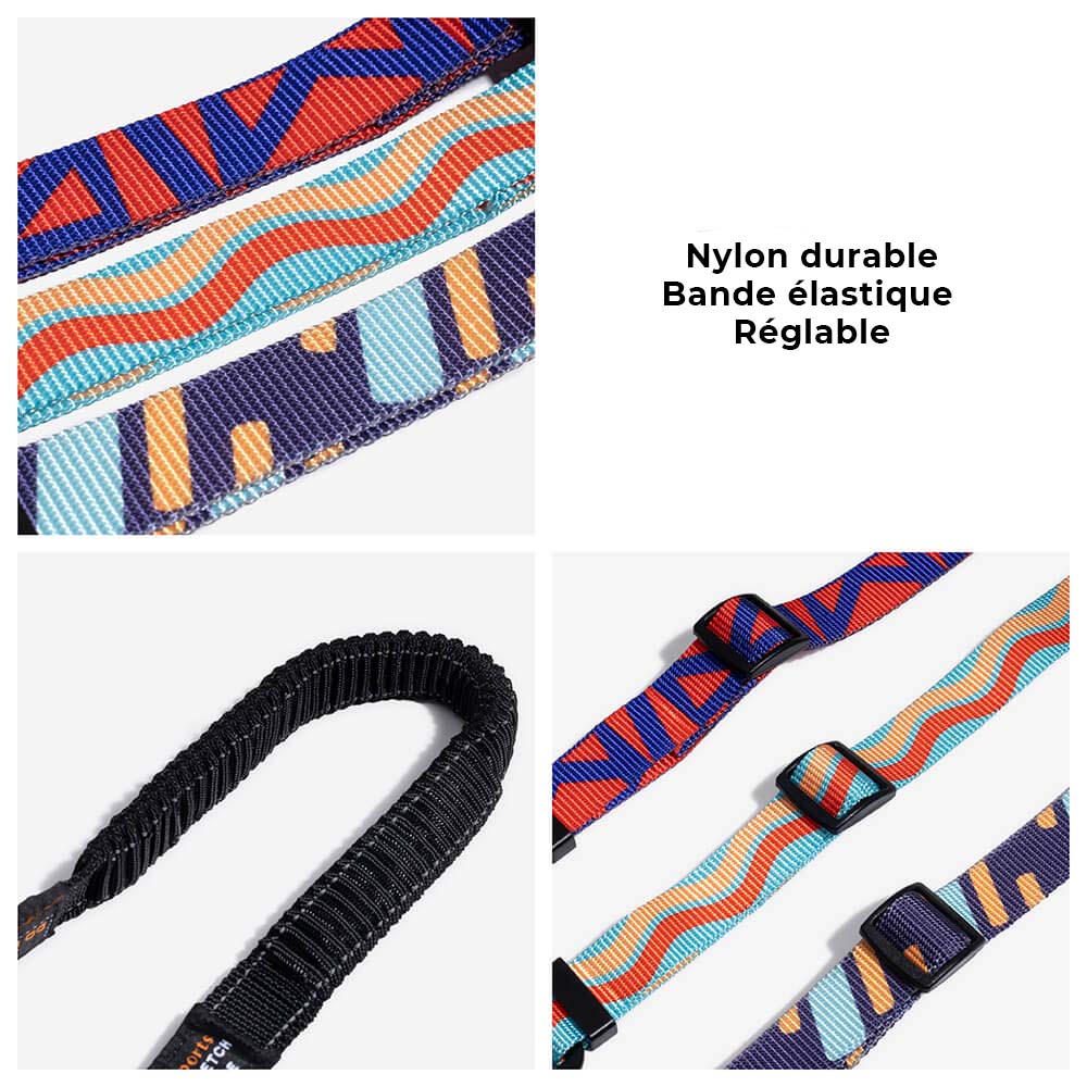 Ceinture de sécurité pour chien ajustable et colorée – Image 6