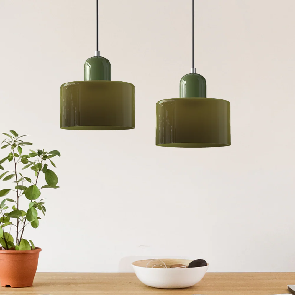 Suspension Luminaire en Verre Style Bauhaus Créatif - BauLume – Image 2